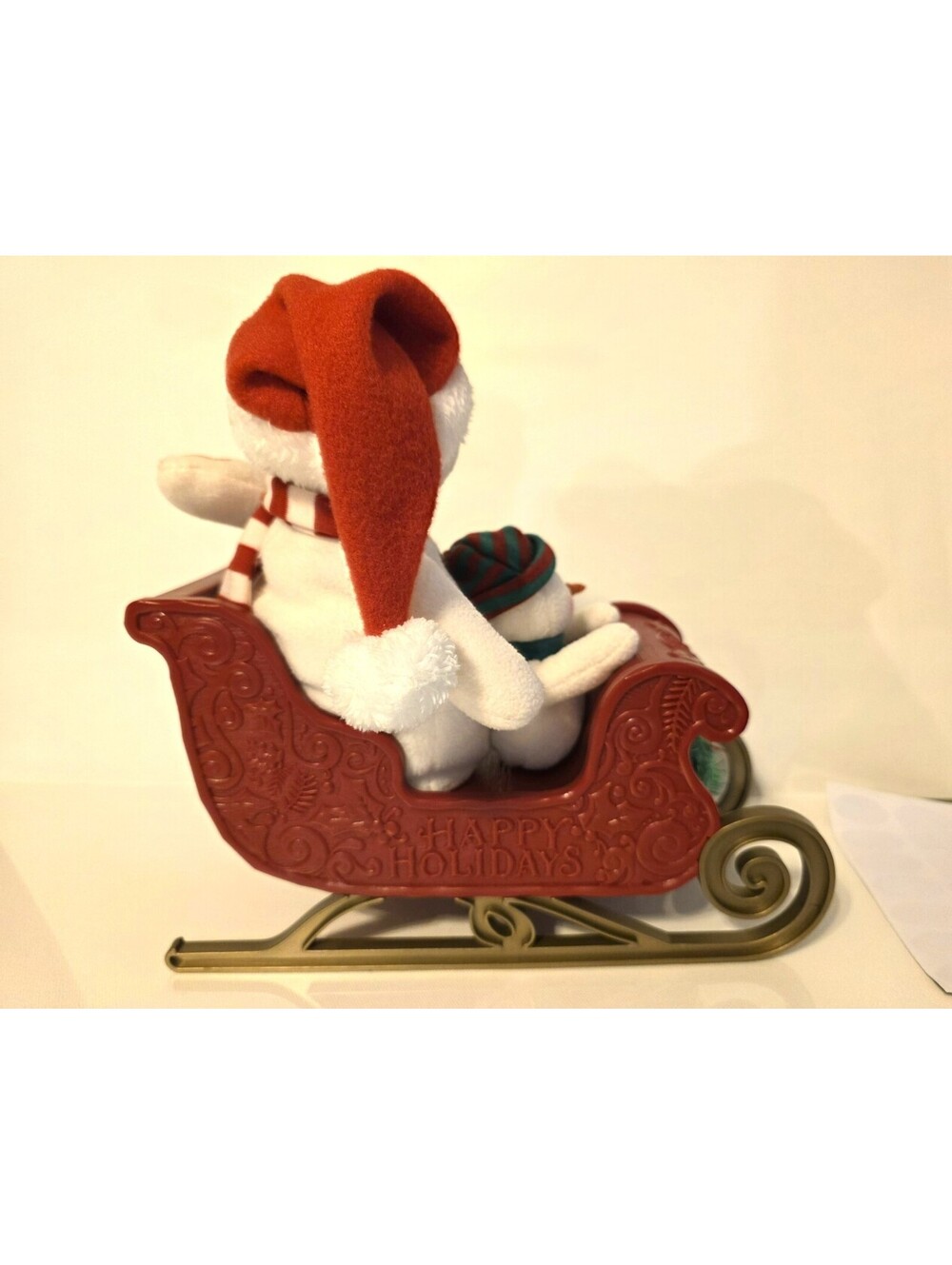 Hallmark Twinkle Sleigh Ride Animated Musical Snowman & Baby WORKS BATTERIES INC - Picture 4 of 6